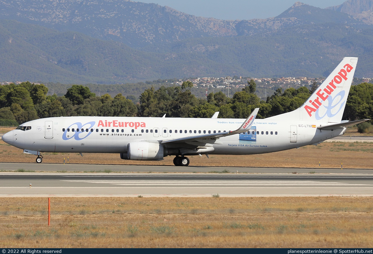 Photo of EC-LTM - Boeing 737-85P operated by Air Europa