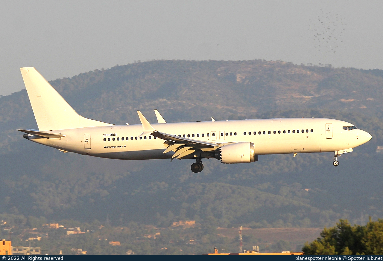 Photo of 9H-ORN - Boeing 737 MAX 8 operated by SmartLynx Malta