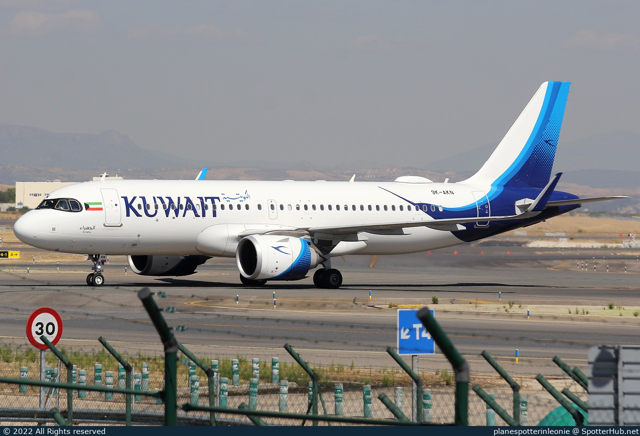 Photo of 9K-AKN - Airbus A320-251N operated by Kuwait Airways