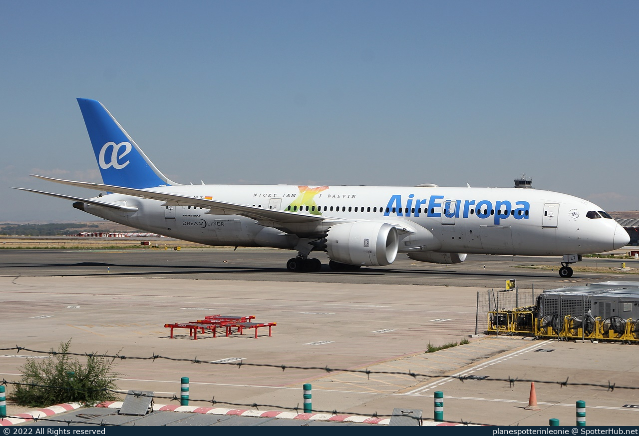 Photo of EC-MLT - Boeing 787-8 Dreamliner operated by Air Europa