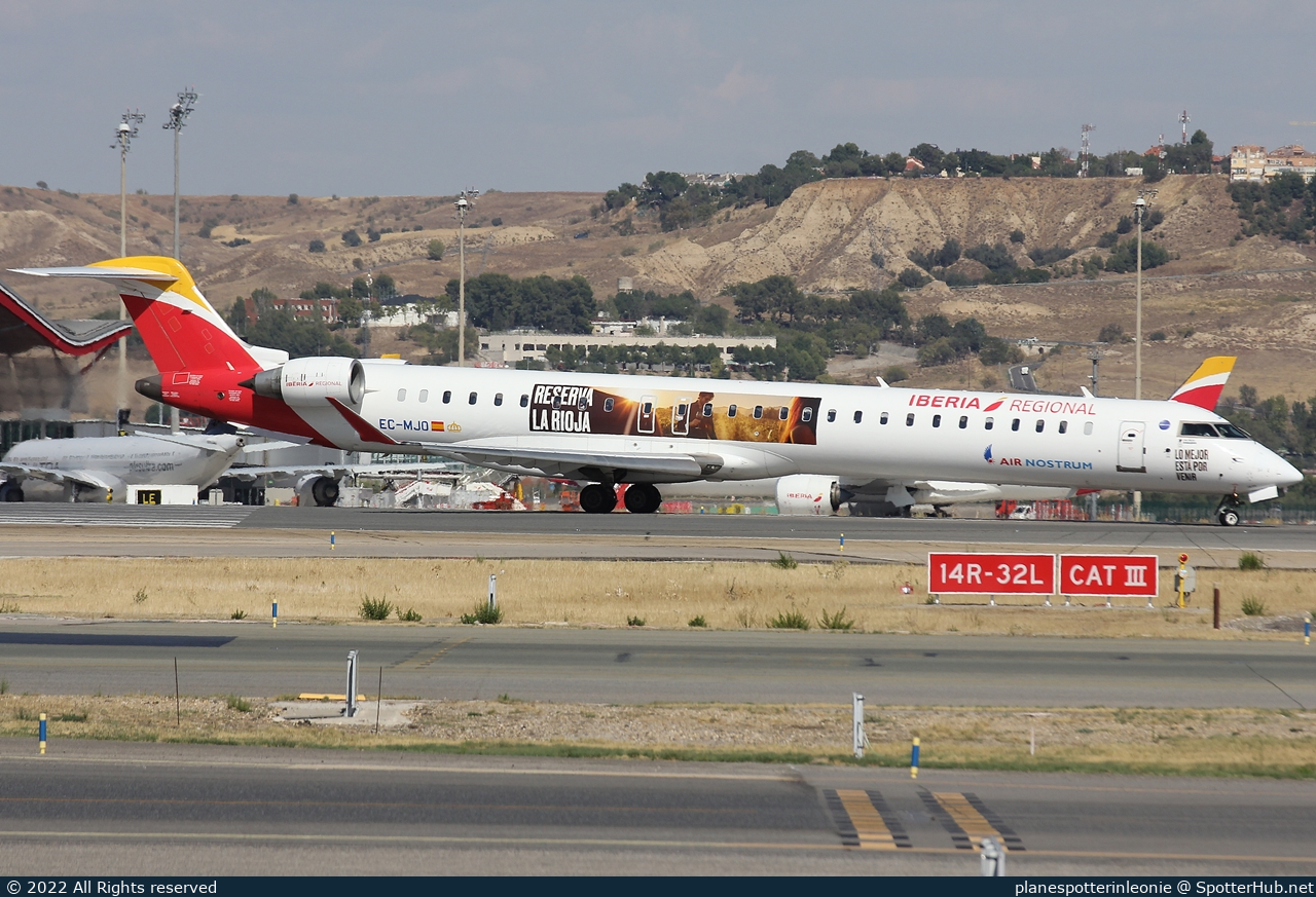 Photo of EC-MJO - Bombardier CRJ-1000 operated by Iberia Regional (opb Air Nostrum)