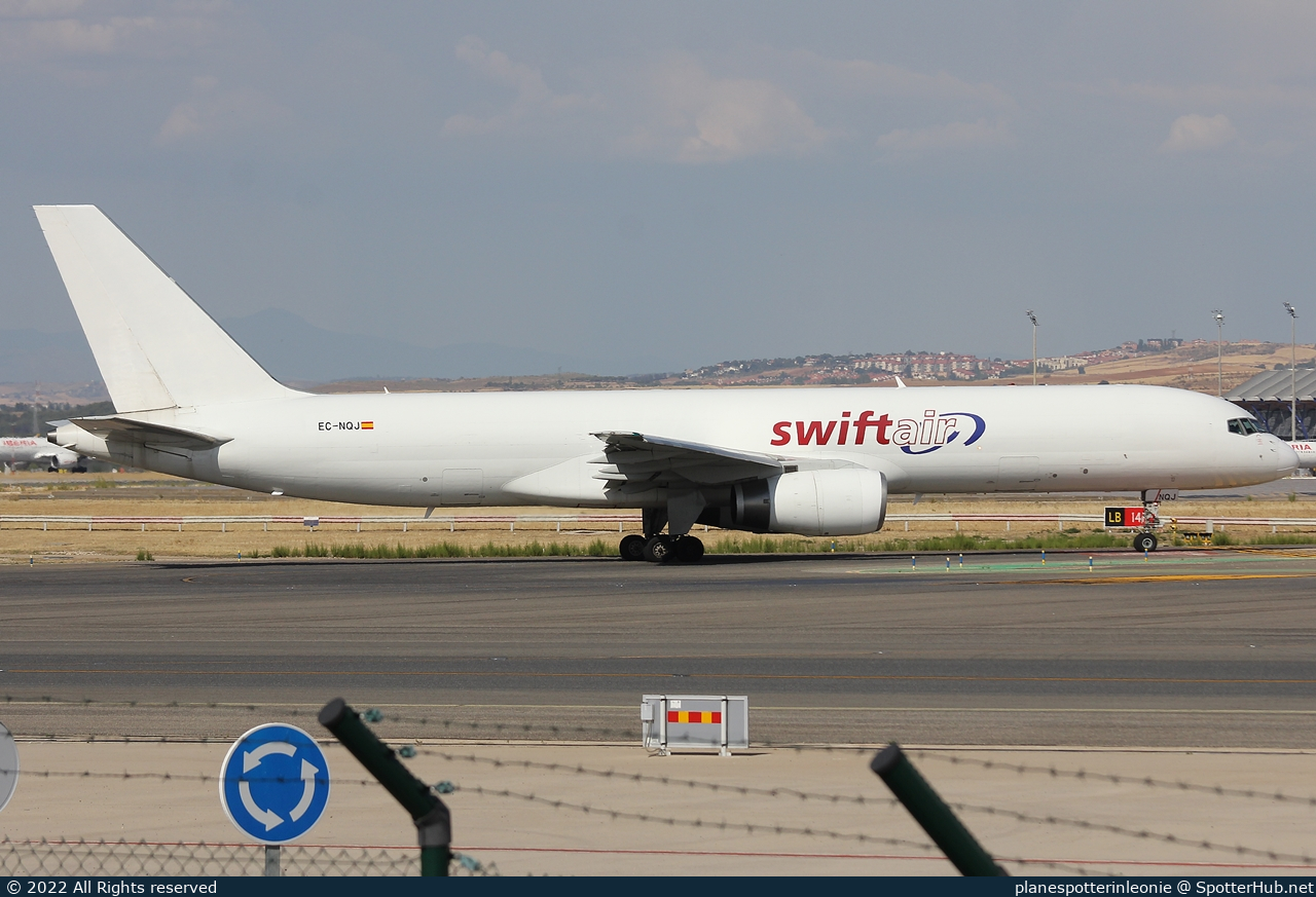 Photo of EC-NQJ - Boeing 757-23A(PF) operated by Swiftair