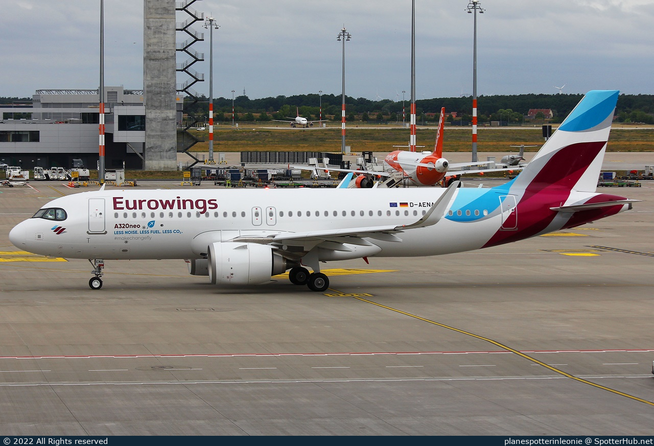 Photo of D-AENA - Airbus A320-251N operated by Eurowings