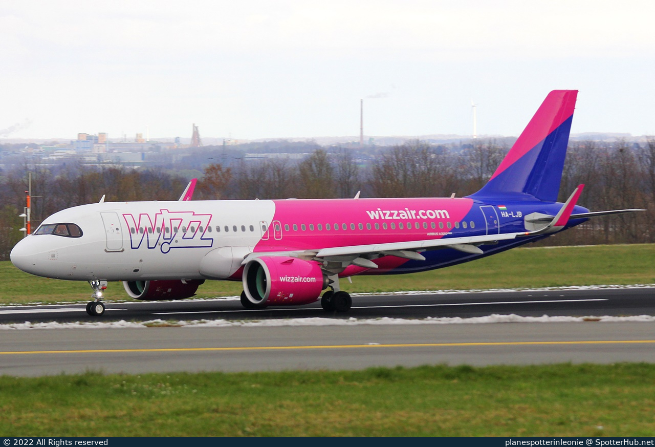 Photo of HA-LJB - Airbus A320-271N operated by Wizz Air