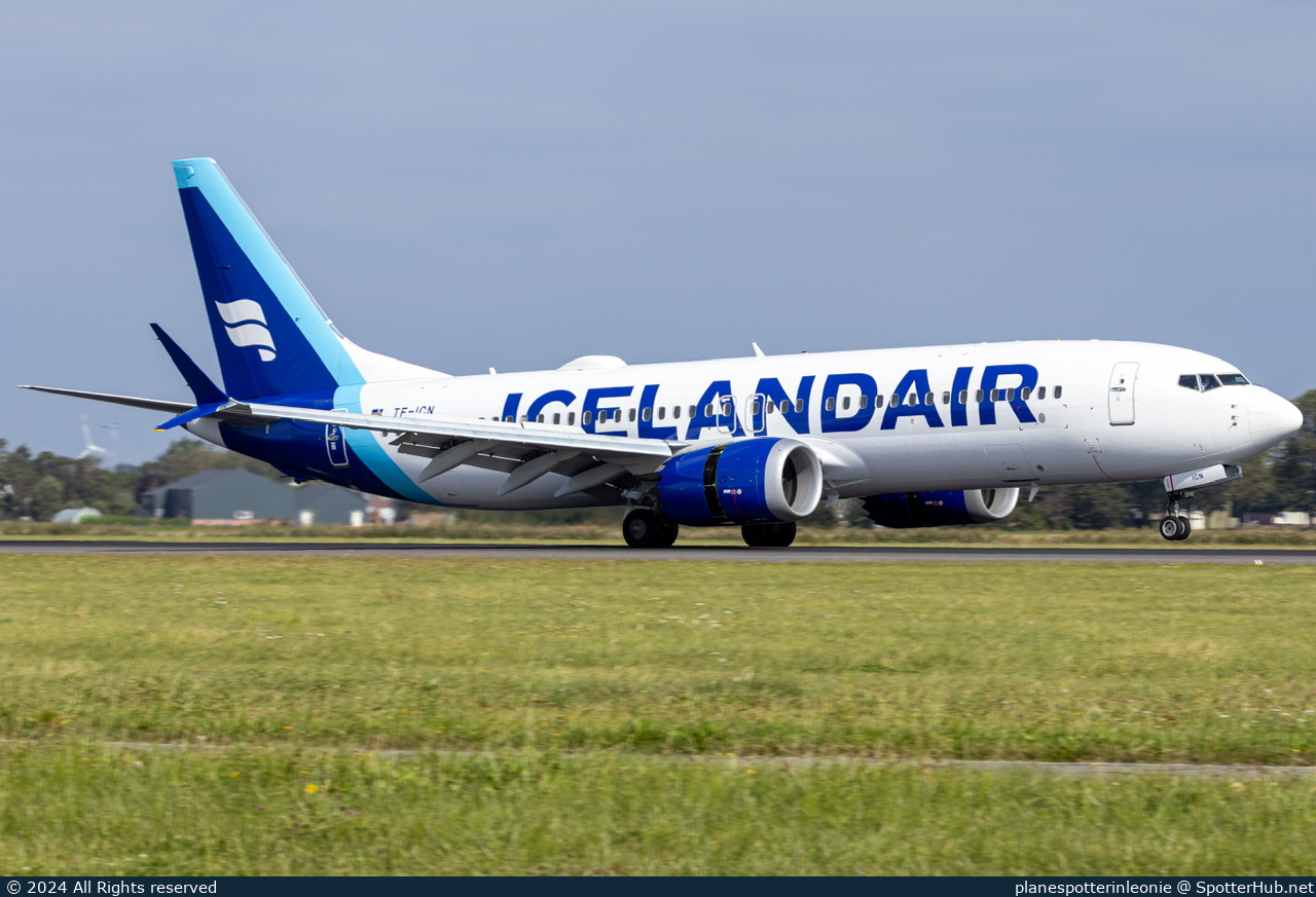 Photo of TF-ICN - Boeing 737 MAX 8 operated by Icelandair