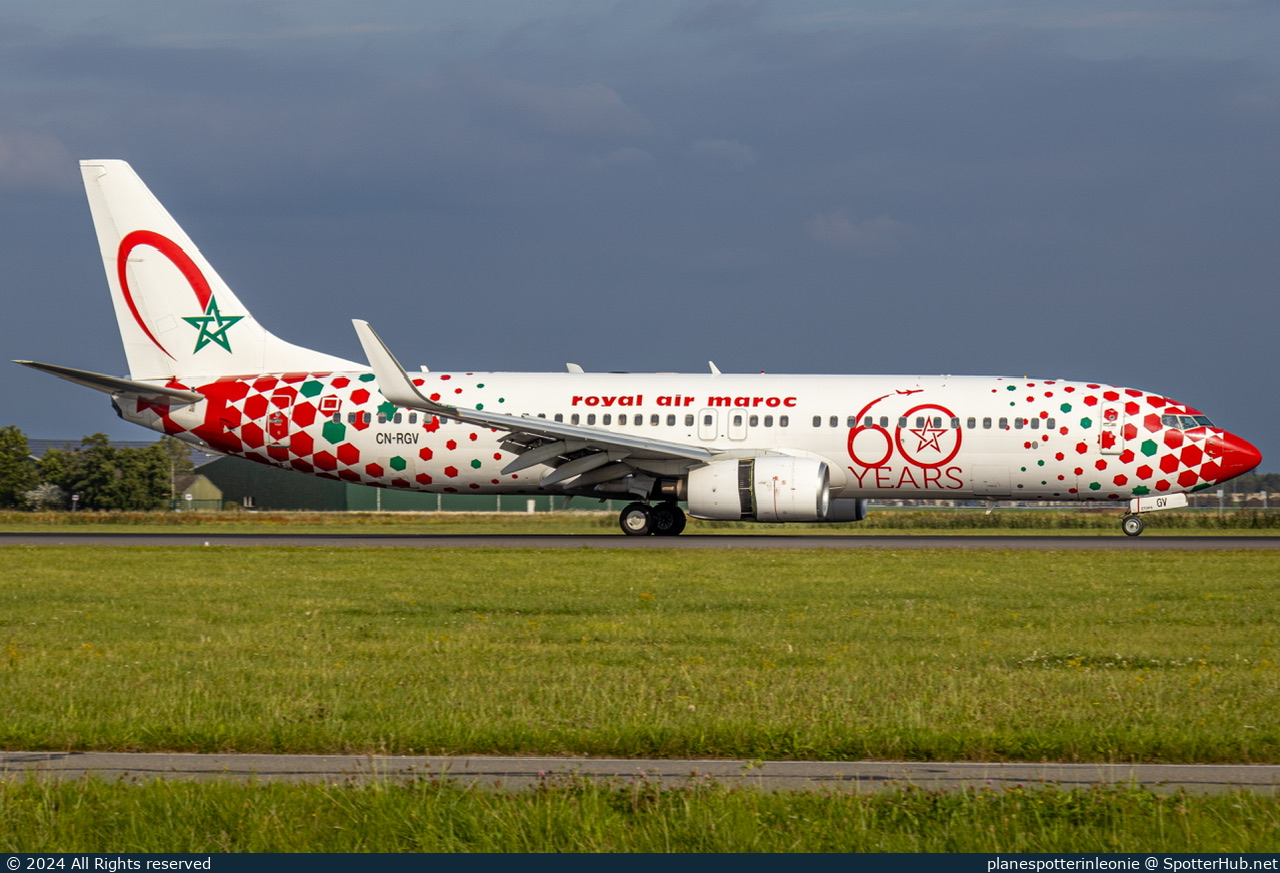 Photo of CN-RGV - Boeing 737-85P operated by Royal Air Maroc