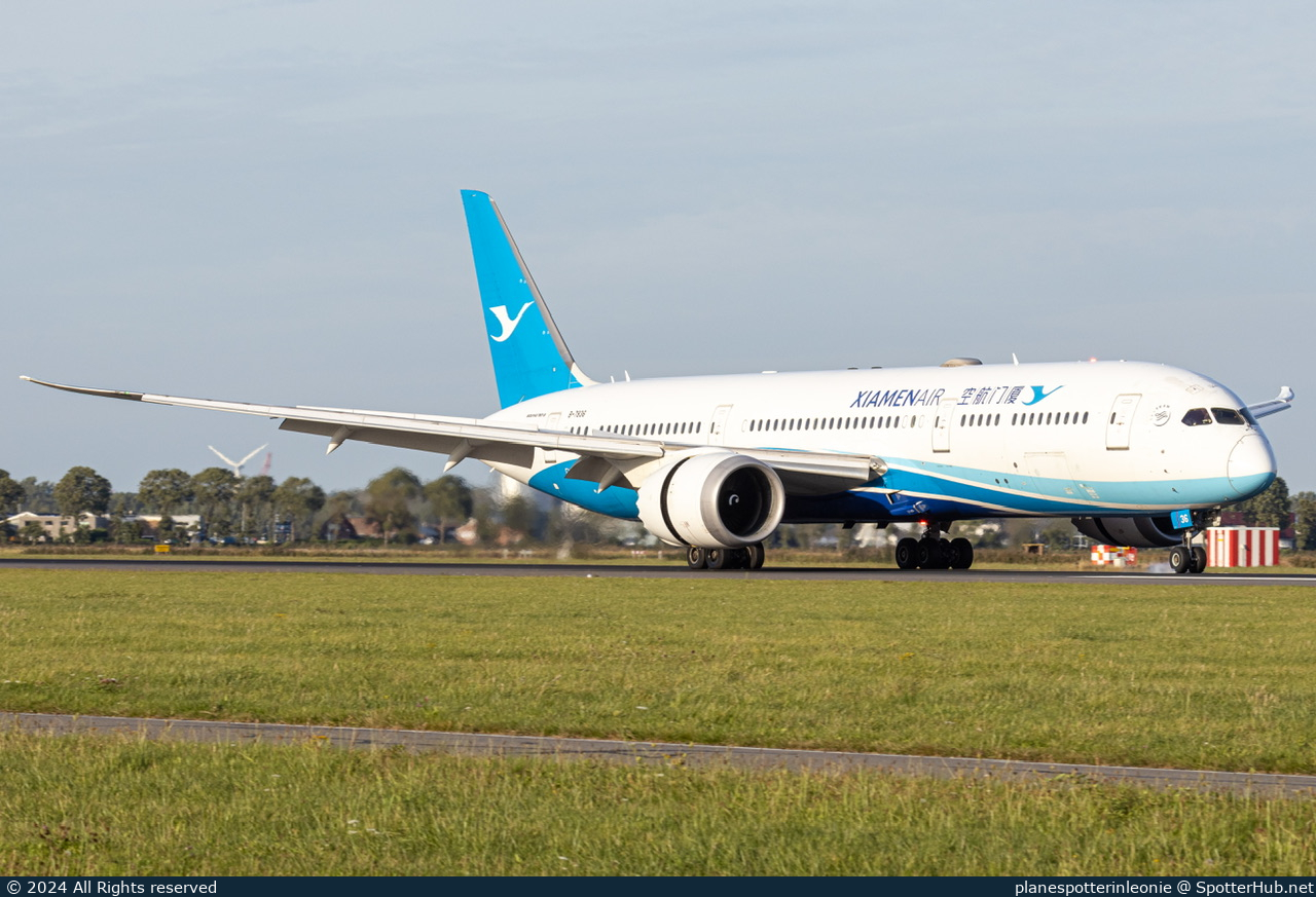Photo of B-7836 - Boeing 787-9 Dreamliner operated by Xiamen Airlines
