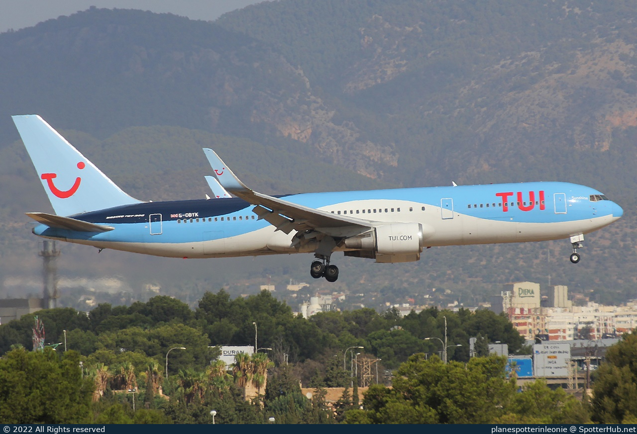 Photo of G-OBYK - Boeing 767-38A(ER) operated by TUI Airways