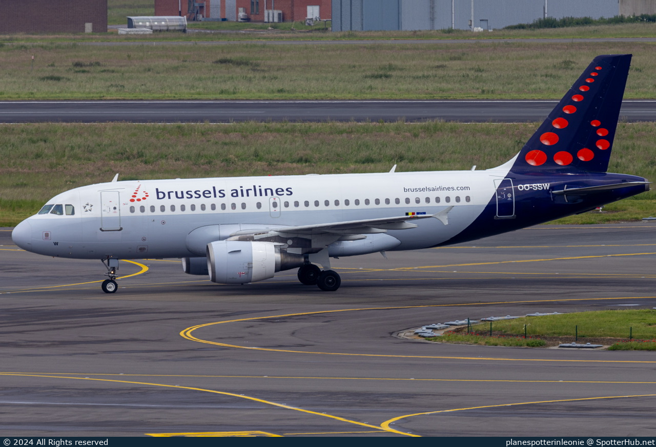 Photo of OO-SSW - Airbus A319-111 operated by Brussels Airlines