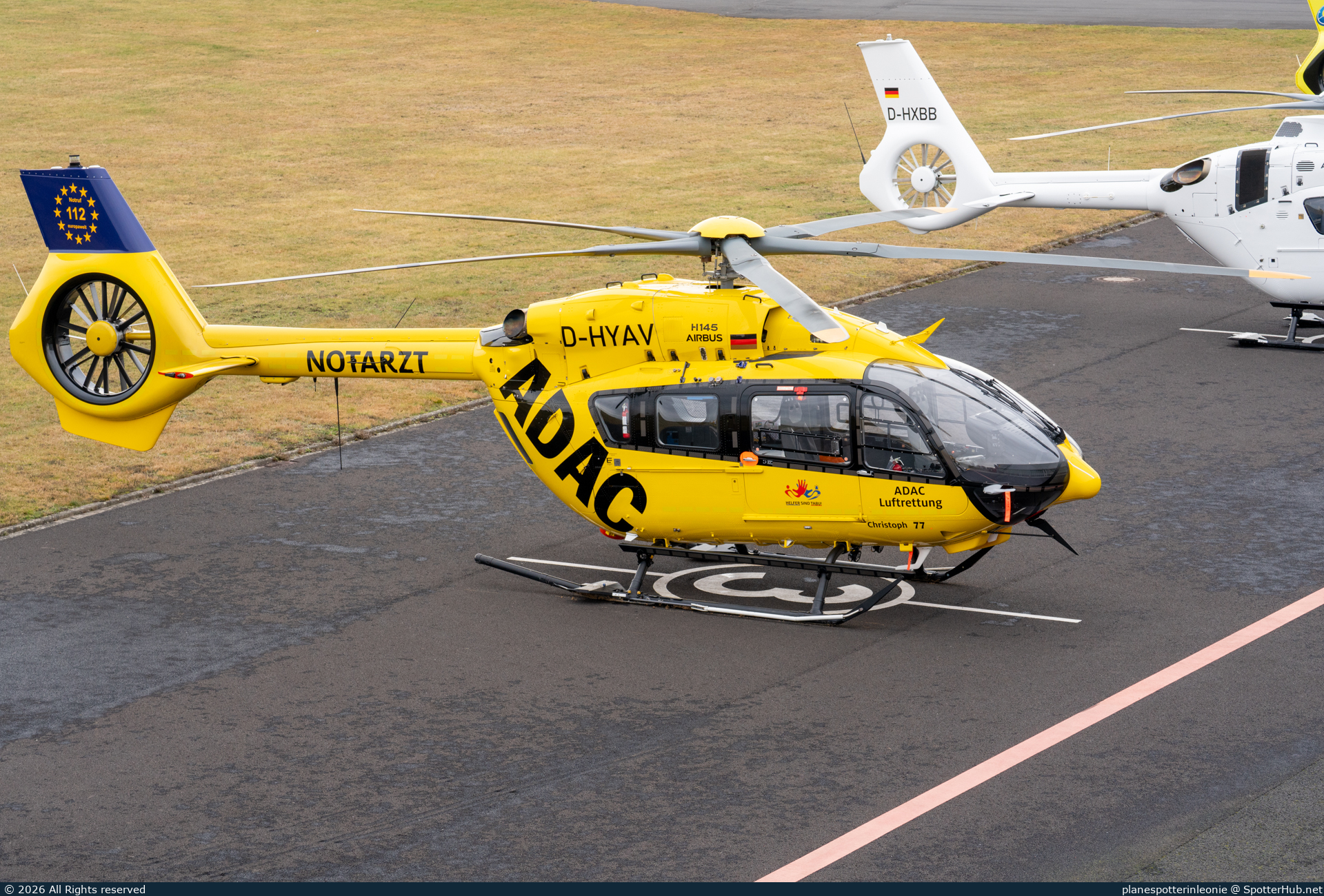 Photo of D-HYAV - Airbus Helicopters H145 operated by ADAC Luftrettung