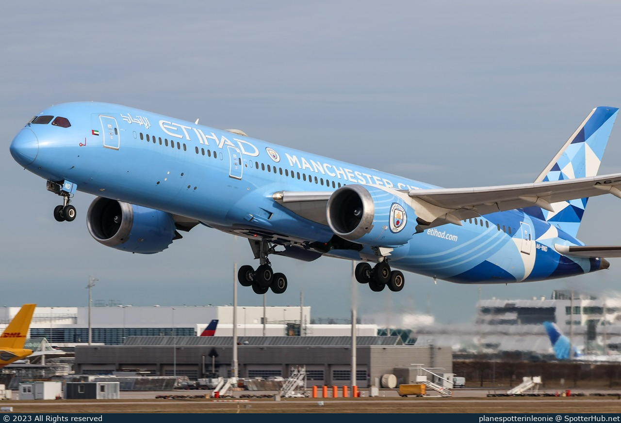 Photo of A6-BND - Boeing 787-9 Dreamliner operated by Etihad Airways