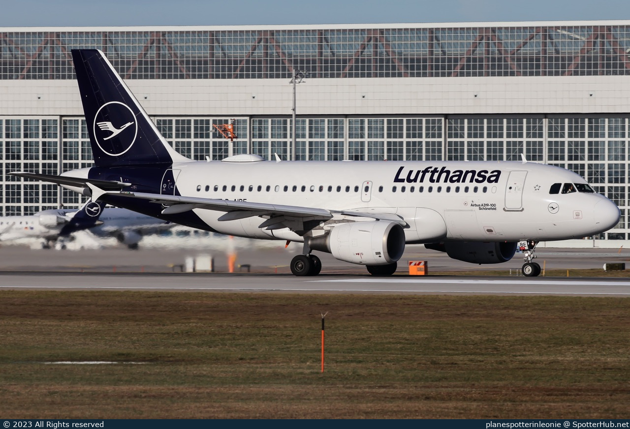 Photo of D-AIBE - Airbus A319-112 operated by Lufthansa