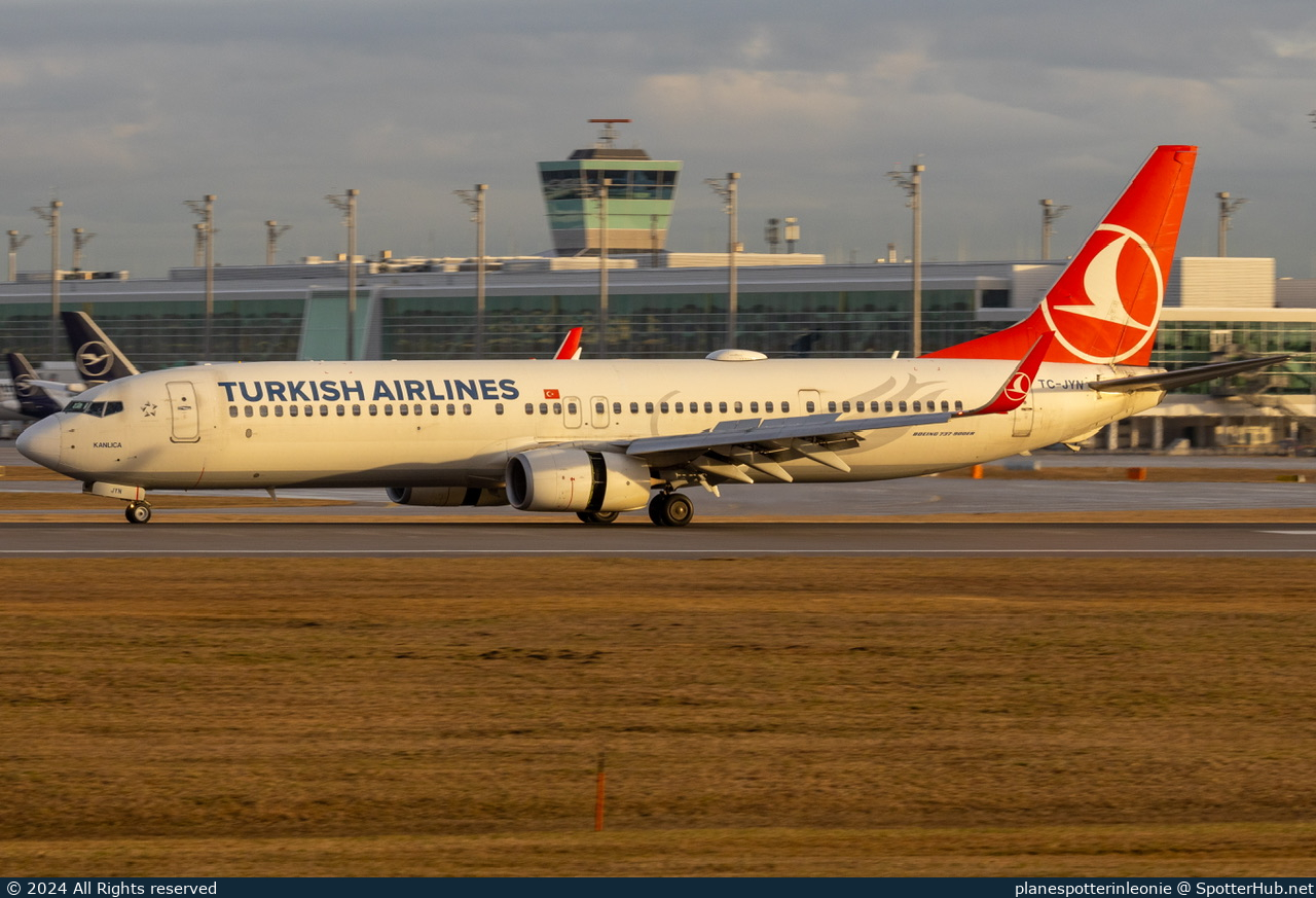 Photo of TC-JYN - Boeing 737-9F2(ER) operated by Turkish Airlines