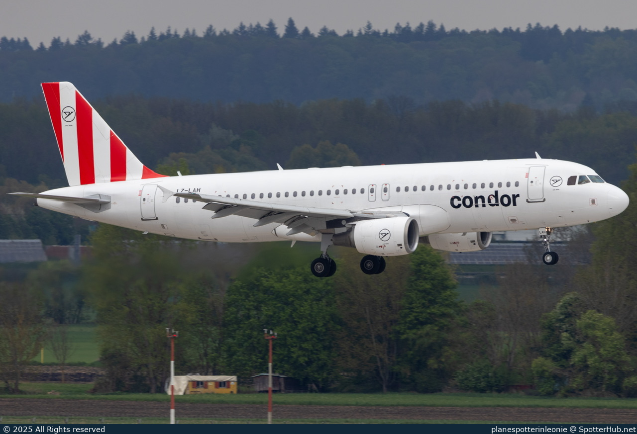 Photo of LZ-LAH - Airbus A320-214 operated by Condor (opb European Air Charter)