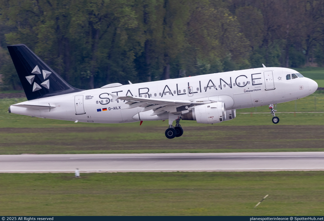 Photo of D-AILX - Airbus A319-114 operated by Lufthansa CityLine