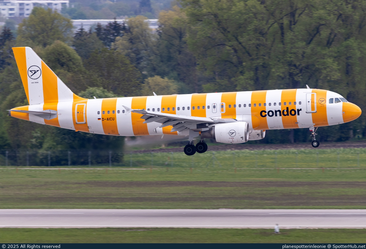 Photo of D-AICU - Airbus A320-214 operated by Condor