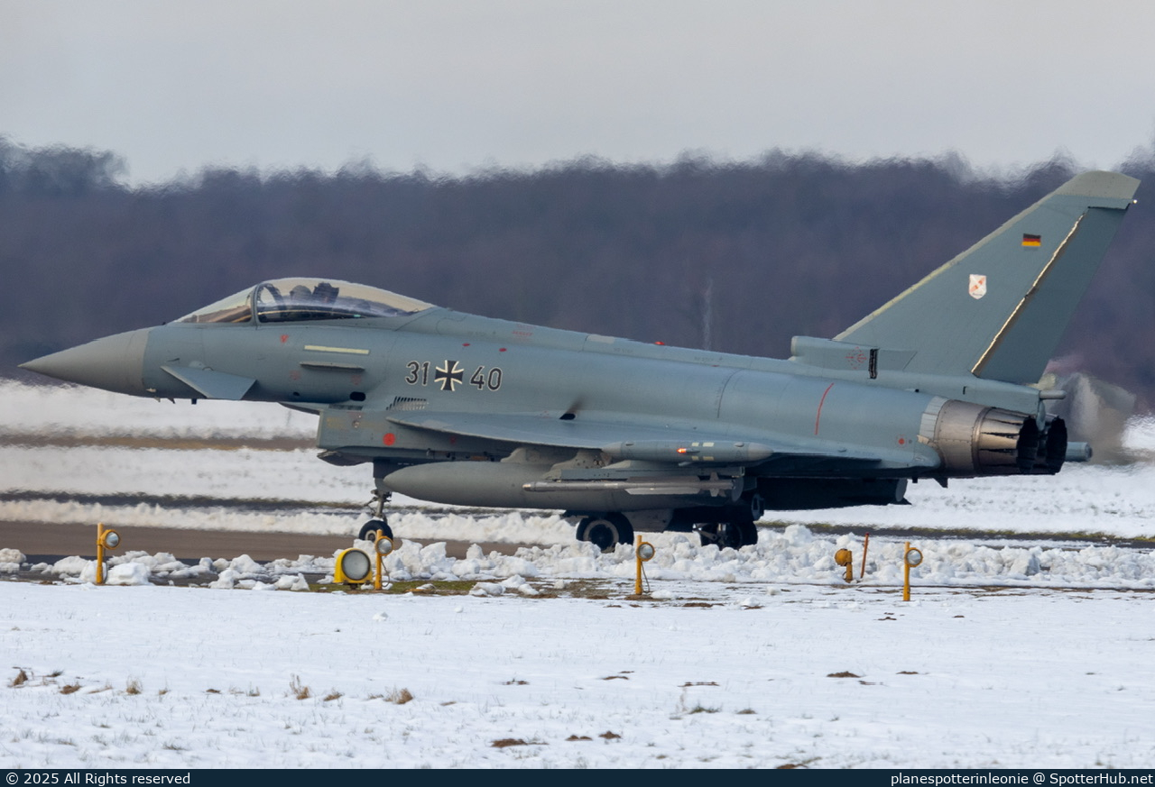 Photo of 31+40 - Eurofighter Typhoon EF-2000 operated by German Air Force
