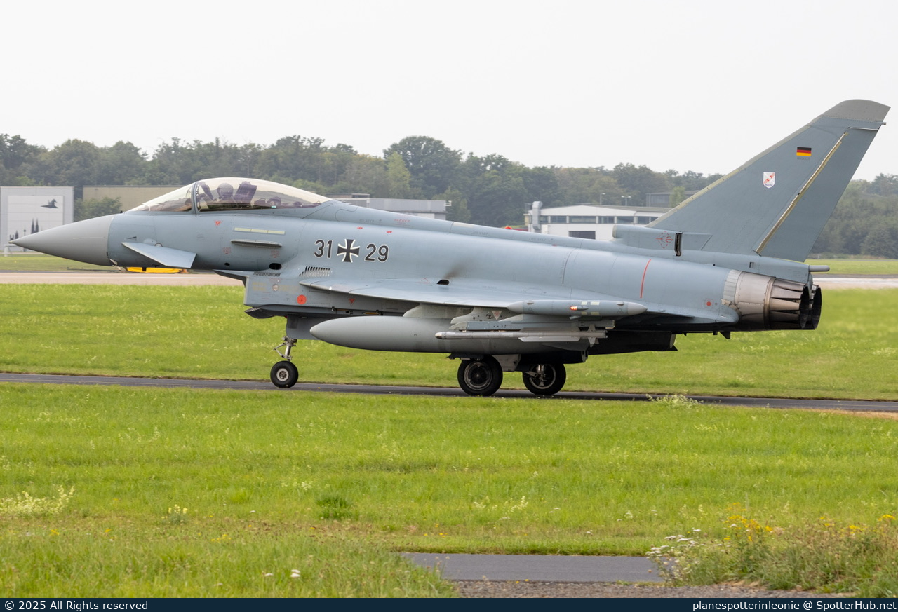 Photo of 31+29 - Eurofighter Typhoon EF-2000 operated by German Air Force