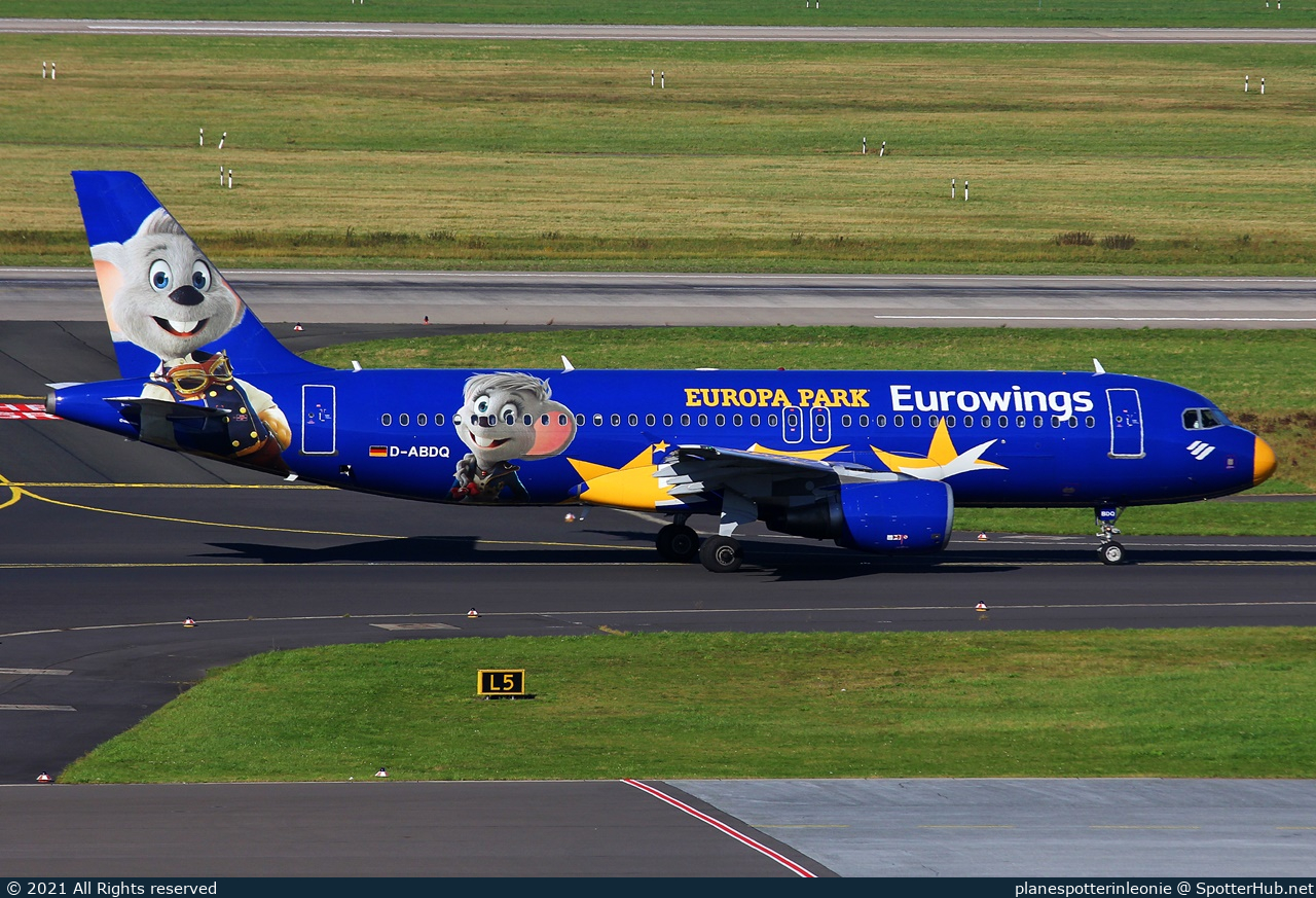 Photo of D-ABDQ - Airbus A320-214 operated by Eurowings