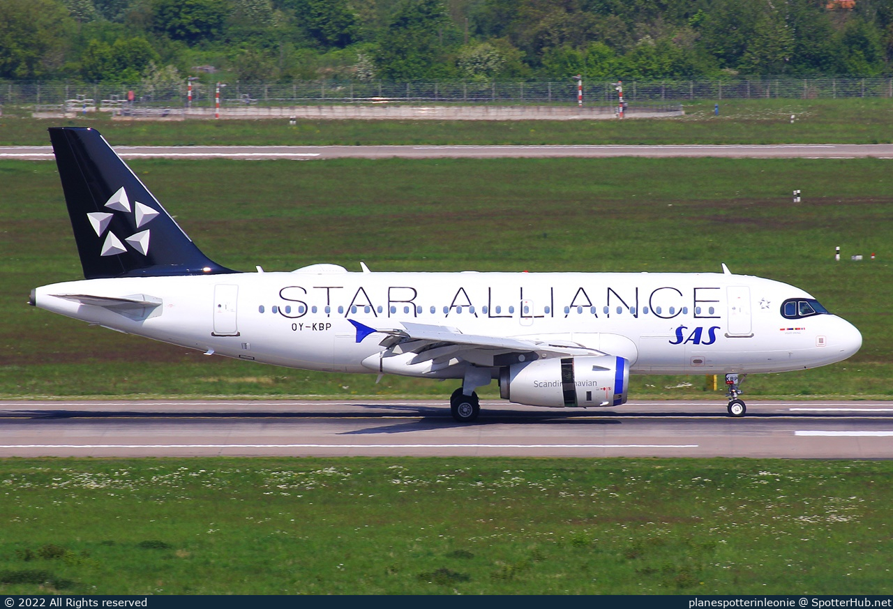 Photo of OY-KBP - Airbus A319-132 operated by SAS Scandinavian Airlines