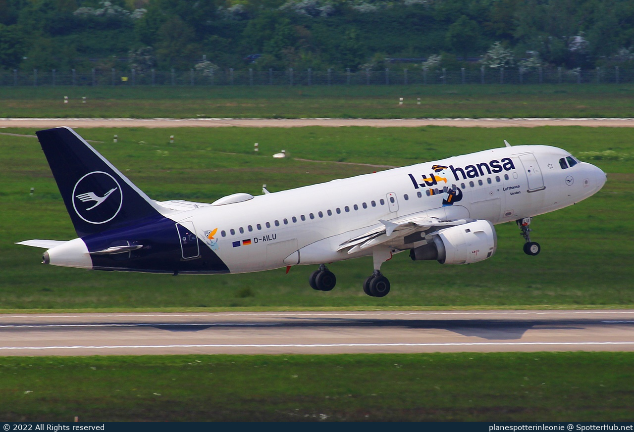 Photo of D-AILU - Airbus A319-114 operated by Lufthansa