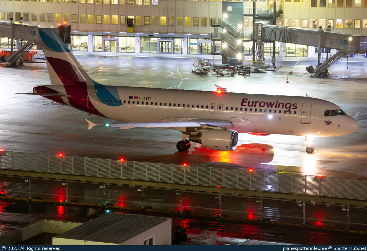 Photo of D-ABZI - Airbus A320-216 operated by Eurowings