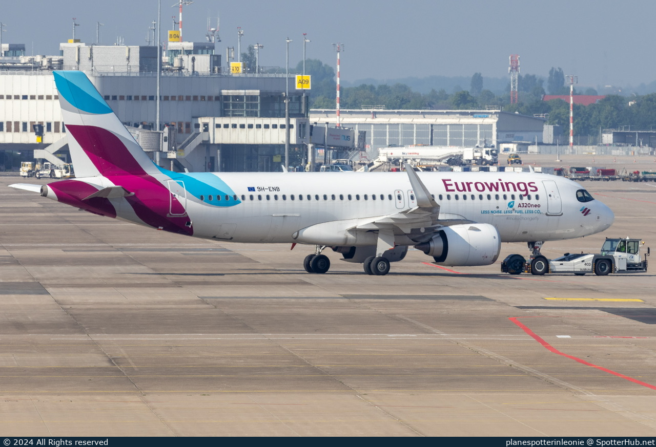 Photo of 9H-ENB - Airbus A320-251N operated by Eurowings Europe Malta