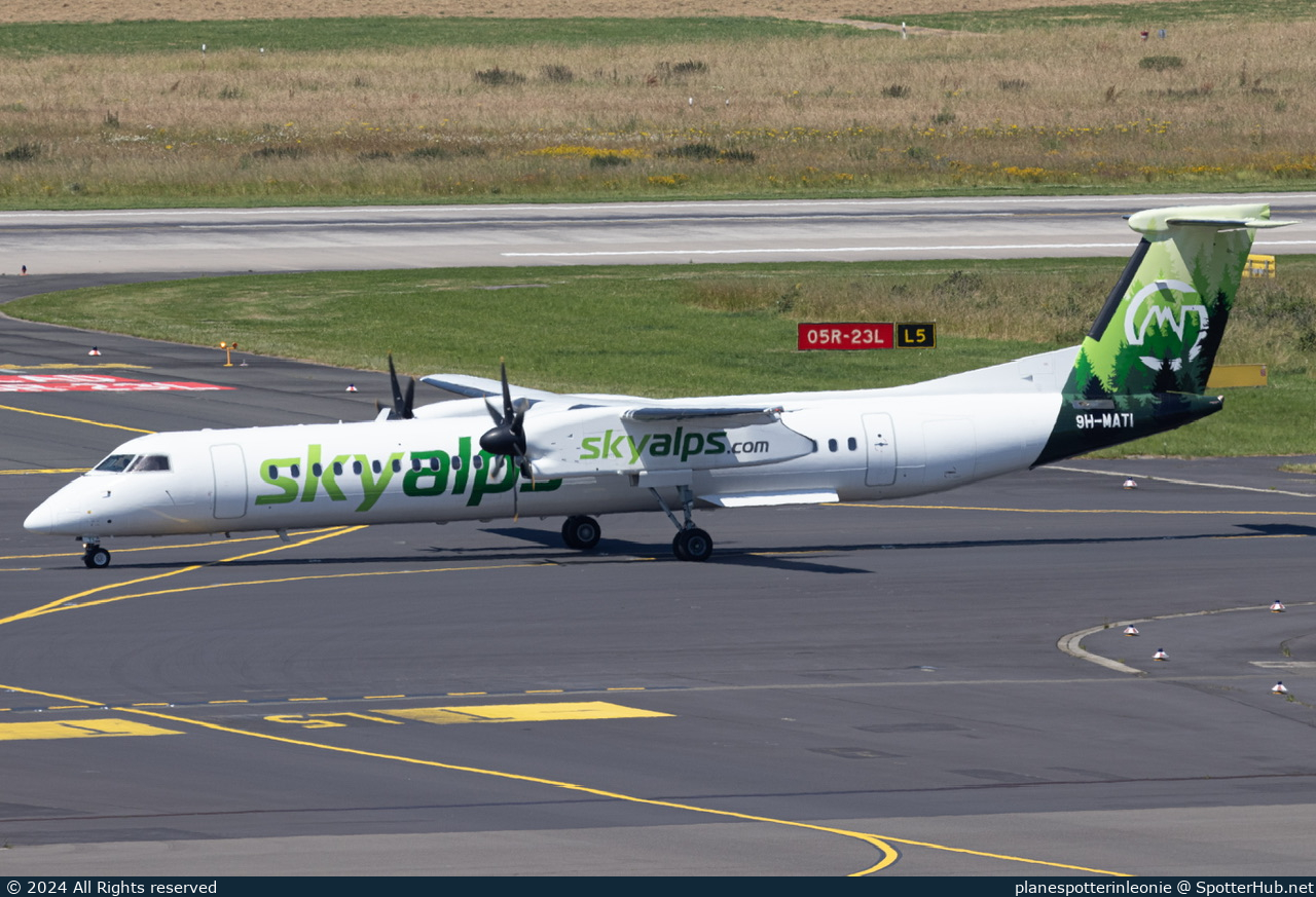 Photo of 9H-MATI - Bombardier DHC-8-402 Dash 8 Q400 operated by SkyAlps
