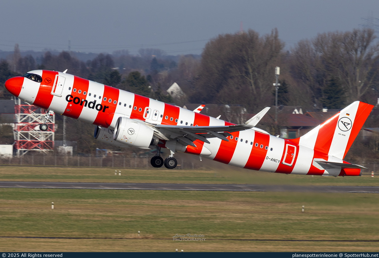 Photo of D-ANCY - Airbus A320-271N operated by Condor