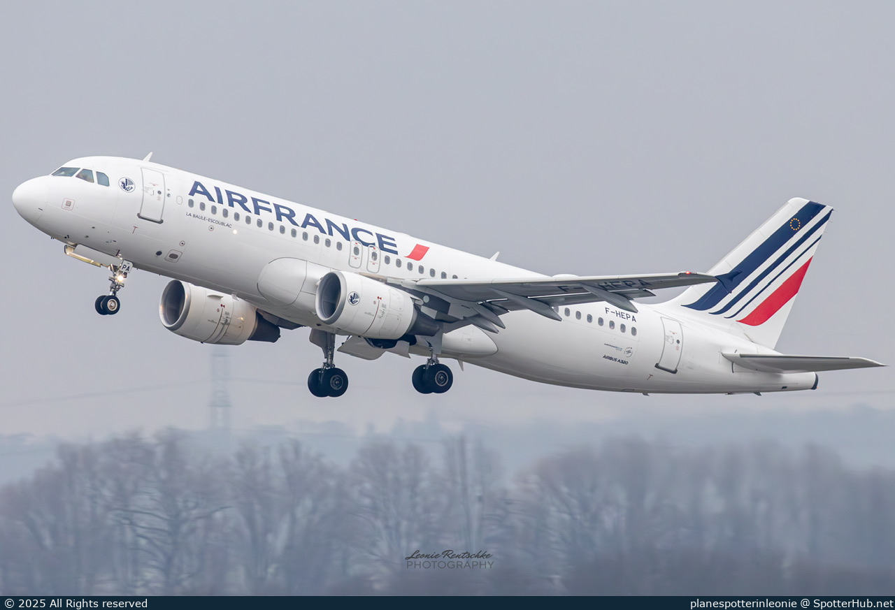 Photo of F-HEPA - Airbus A320-214 operated by Air France