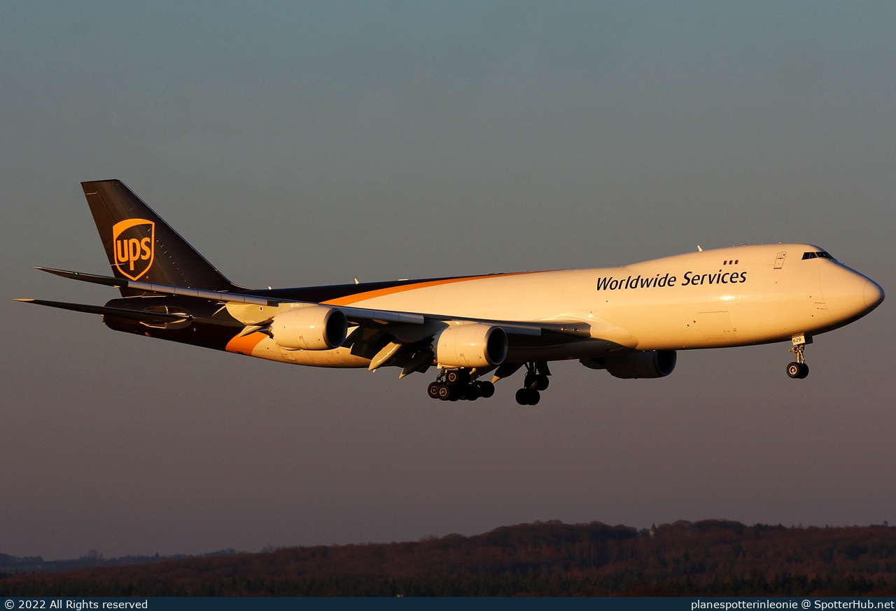 Photo of N629UP - Boeing 747-8F operated by UPS United Parcel Service