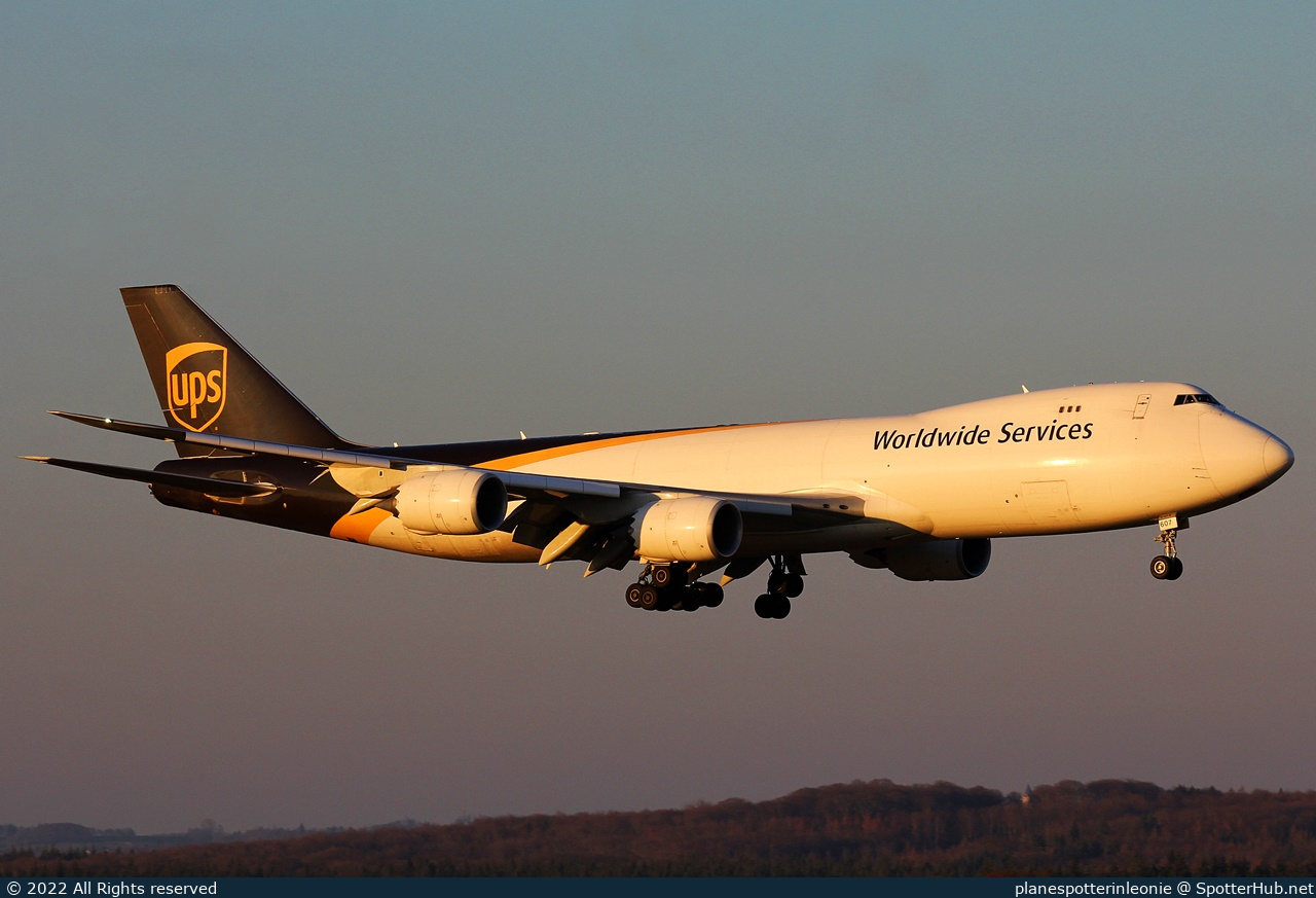 Photo of N607UP - Boeing 747-8F operated by UPS United Parcel Service