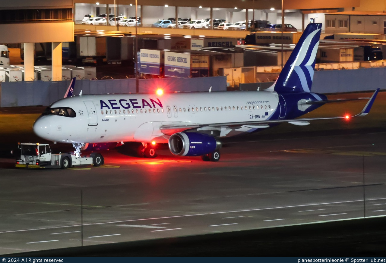 Photo of SX-DNA - Airbus A320-232 operated by Aegean Airlines