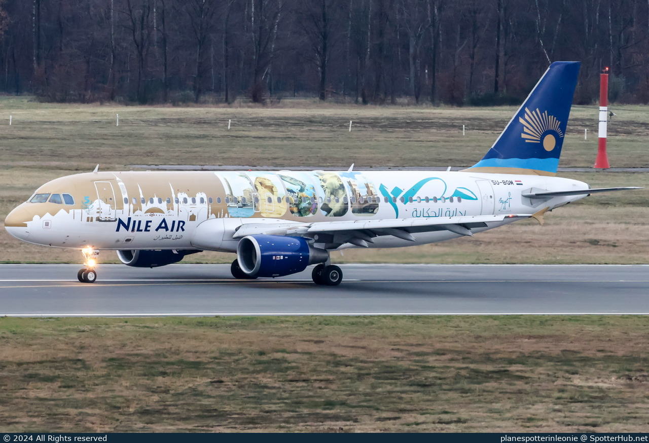Photo of SU-BQM - Airbus A320-214 operated by Nile Air