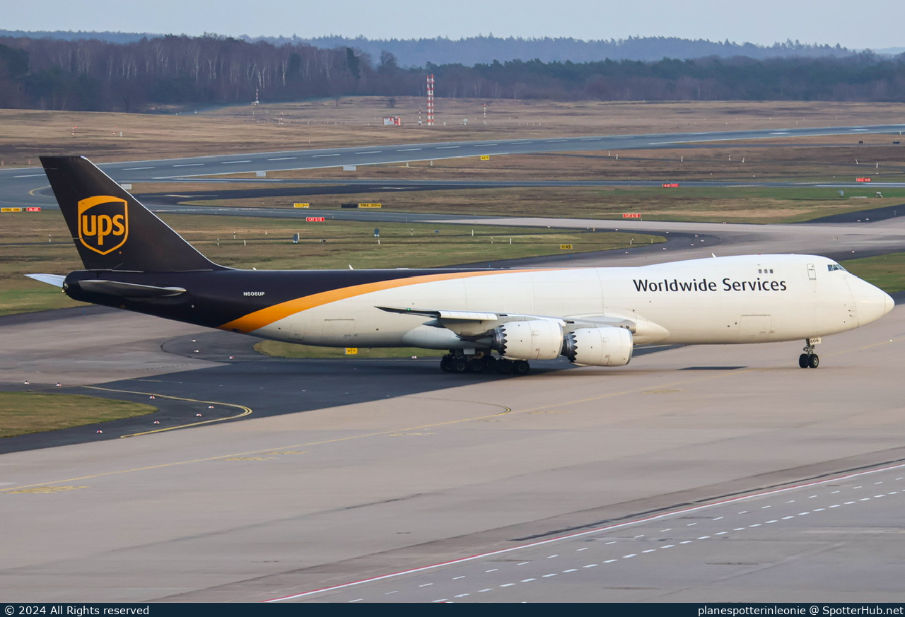 Photo of N606UP - Boeing 747-8F operated by UPS United Parcel Service