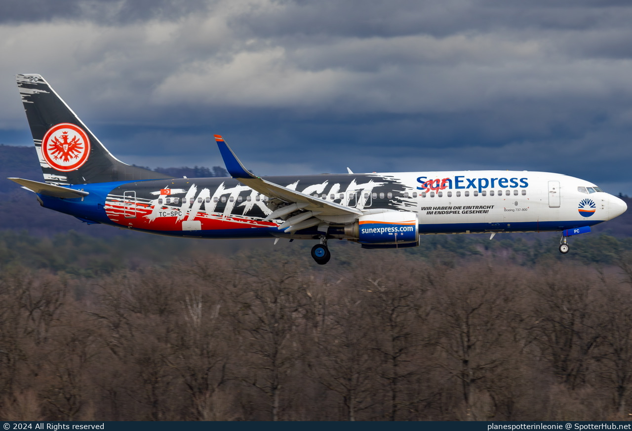 Photo of TC-SPC - Boeing 737-8AS operated by SunExpress