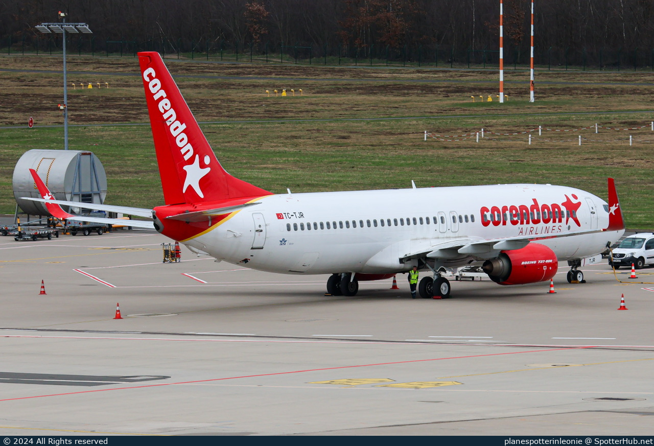Photo of TC-TJR - Boeing 737-82R operated by Corendon Airlines