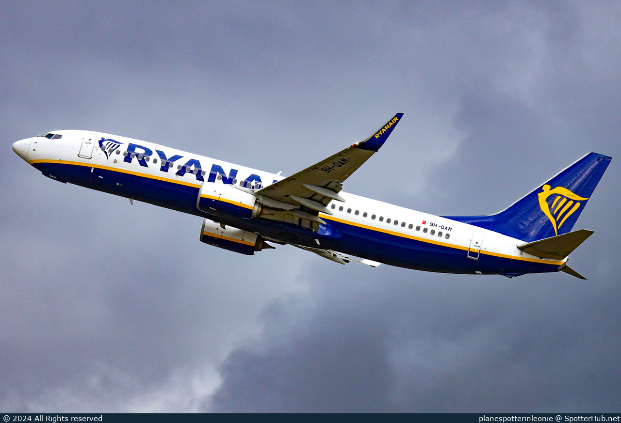 Photo of 9H-QAM - Boeing 737-8AS operated by Ryanair (opb Malta Air)