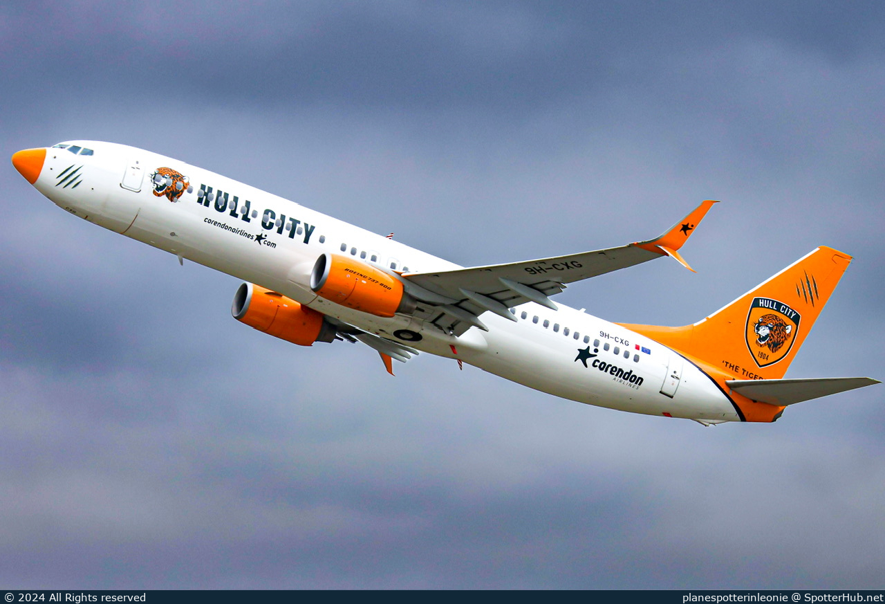 Photo of 9H-CXG - Boeing 737-8K5 operated by Corendon Airlines Europe