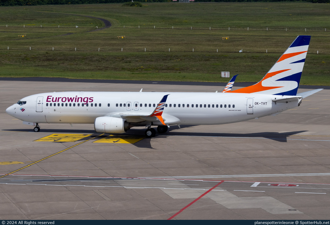 Photo of OK-TVT - Boeing 737-86N operated by Eurowings (opb SmartWings)