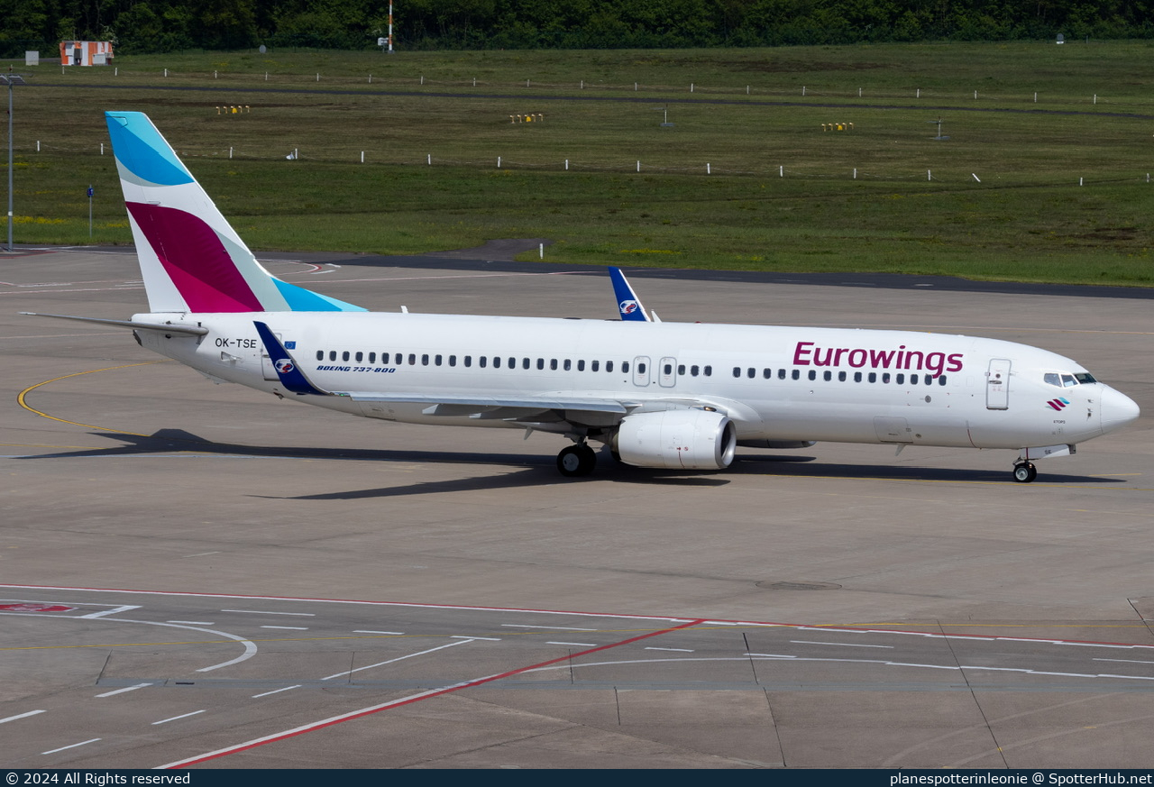 Photo of OK-TSE - Boeing 737-81D operated by Eurowings (opb SmartWings)