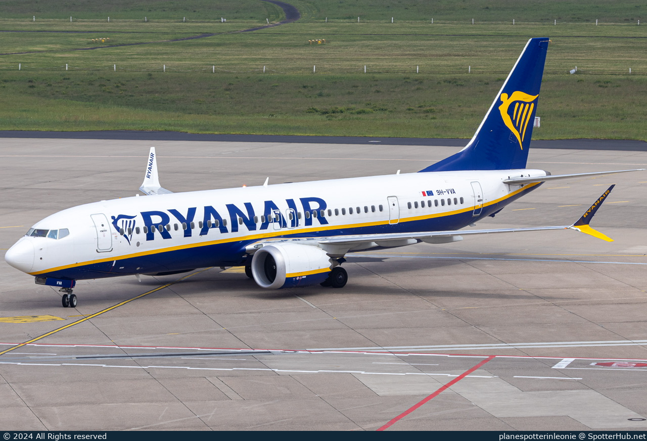 Photo of 9H-VVA - Boeing 737 MAX 8-200 operated by Ryanair (opb Malta Air)