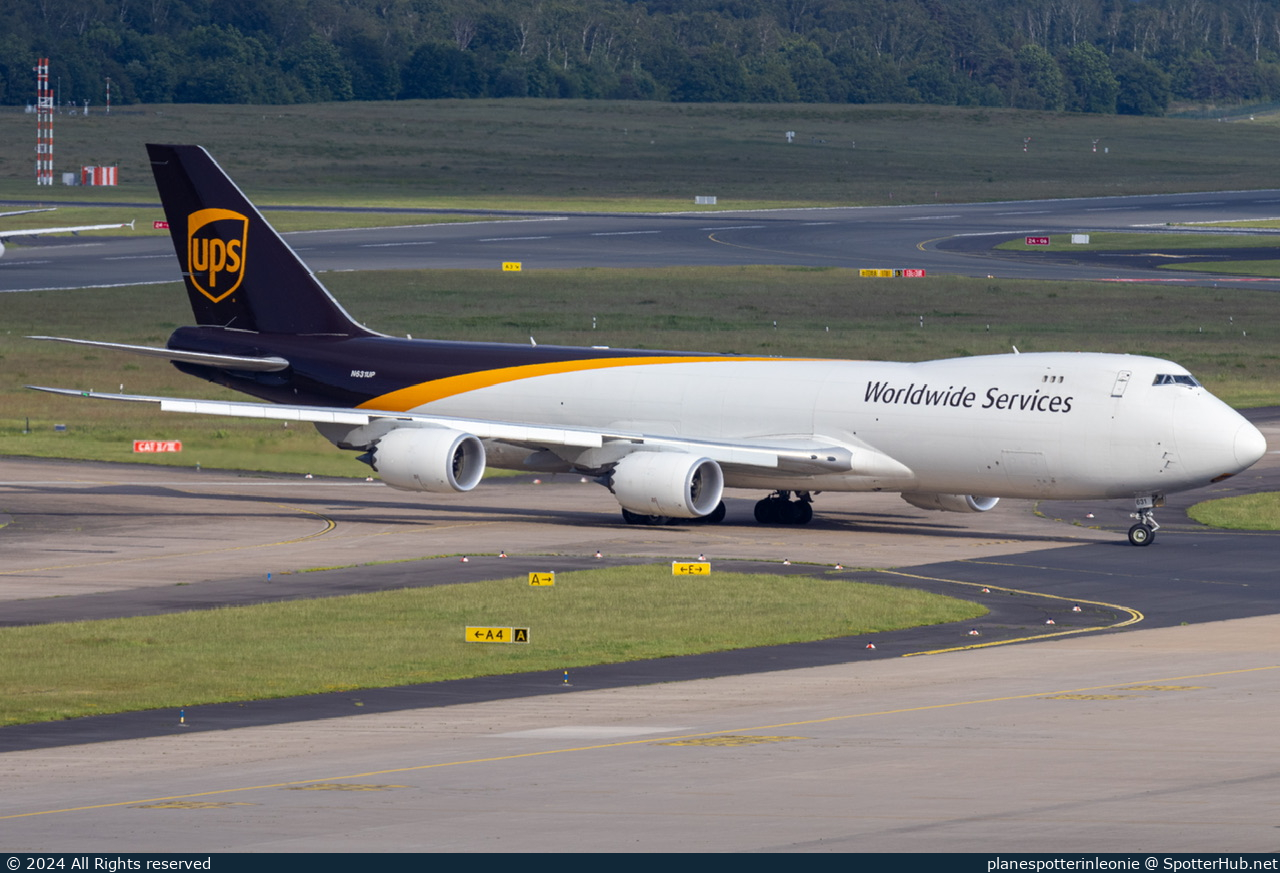Photo of N631UP - Boeing 747-8F operated by UPS United Parcel Service