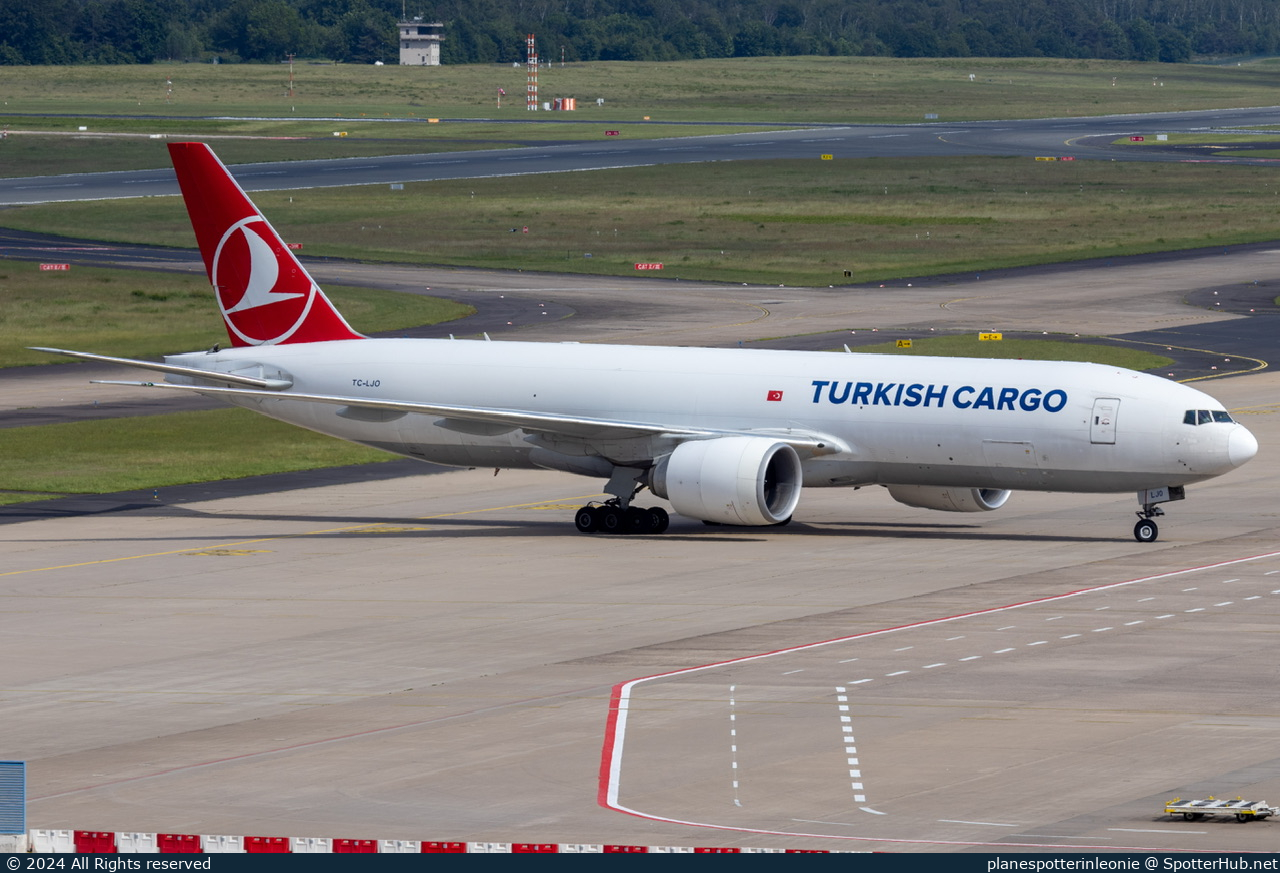 Photo of TC-LJO - Boeing 777-F operated by Turkish Airlines Cargo