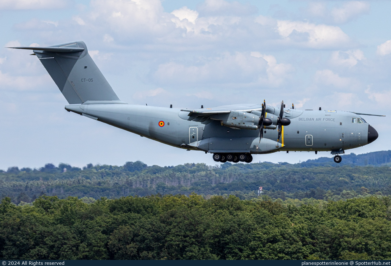Photo of CT-05 - Airbus A400M Atlas operated by Belgian Air Force