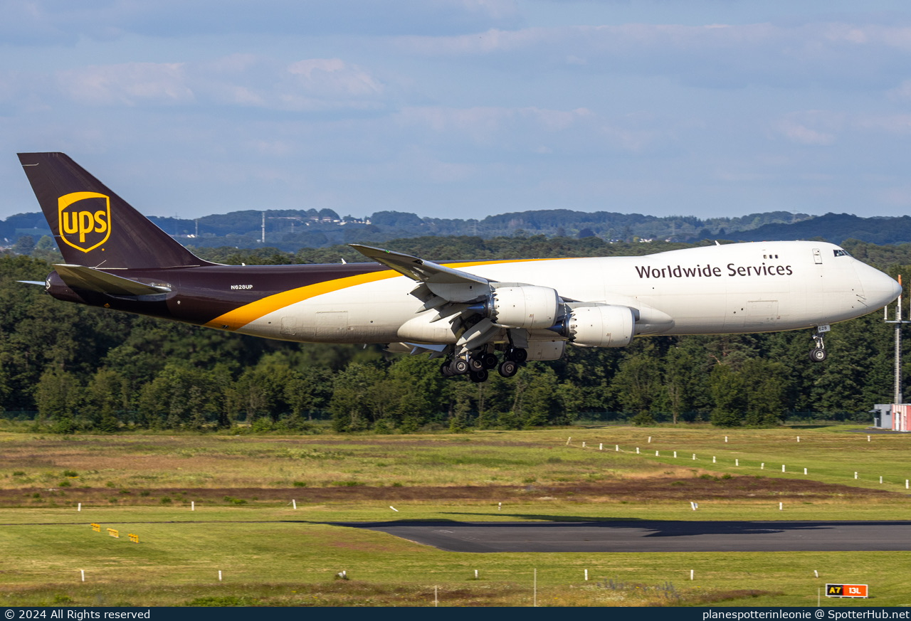 Photo of N628UP - Boeing 747-8F operated by UPS United Parcel Service