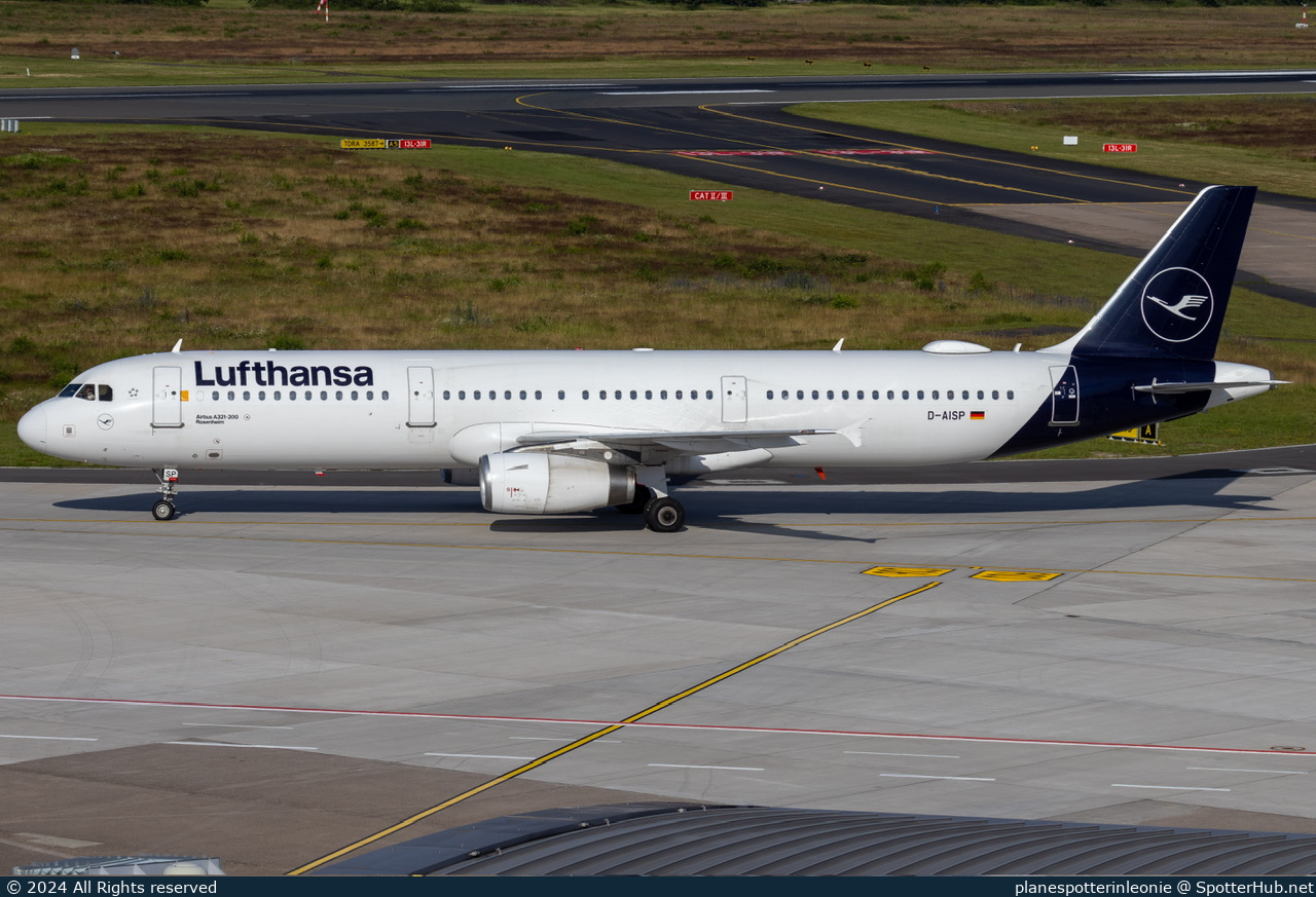 Photo of D-AISP - Airbus A321-231 operated by Lufthansa