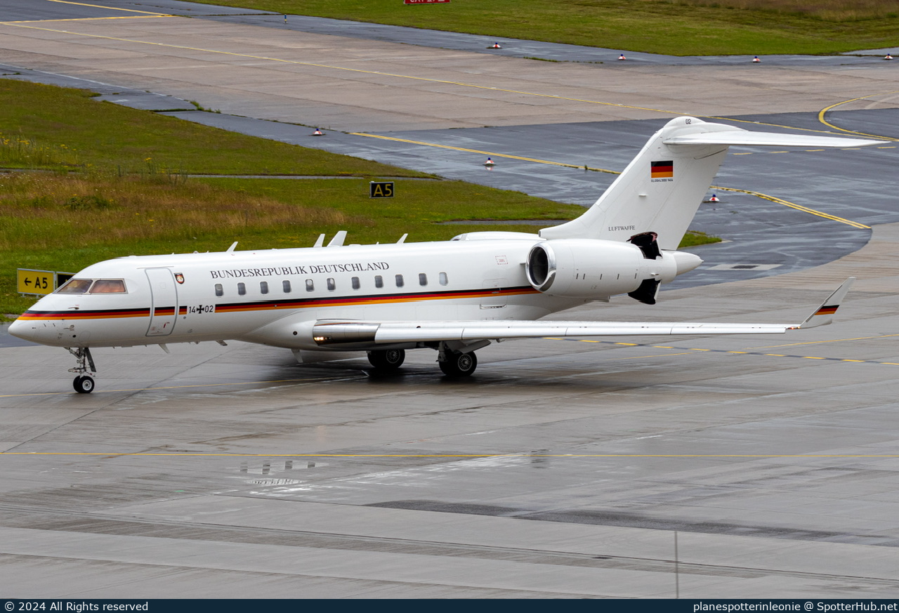 Photo of 14+02 - Bombardier Global 5000 operated by German Air Force