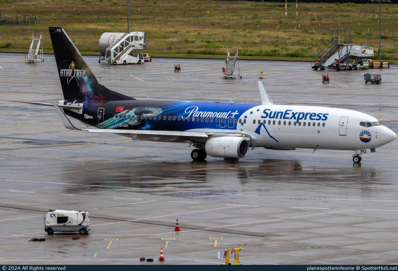 Photo of TC-SPO - Boeing 737-8MA operated by SunExpress