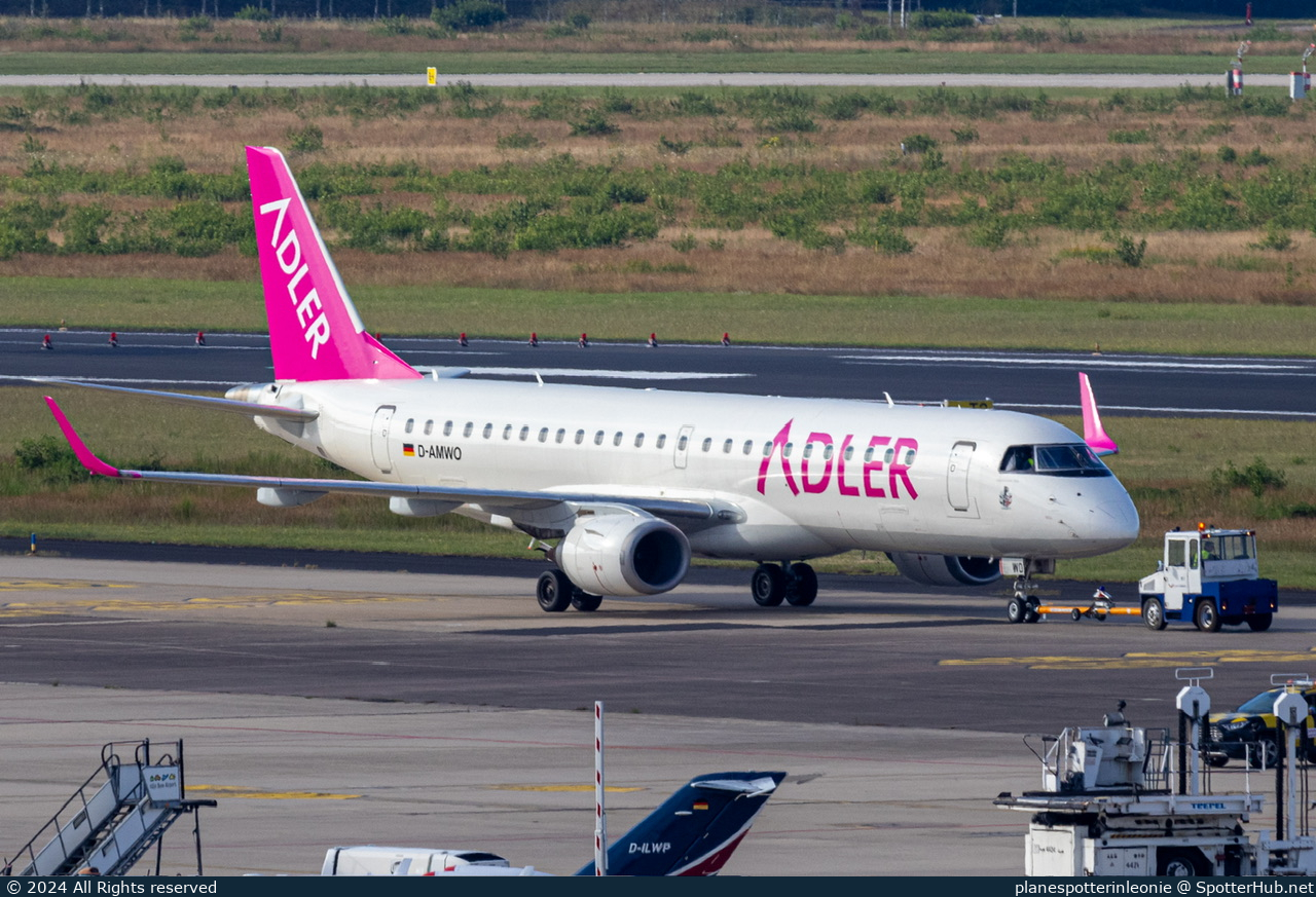 Photo of D-AMWO - Embraer ERJ-190AR operated by German Airways